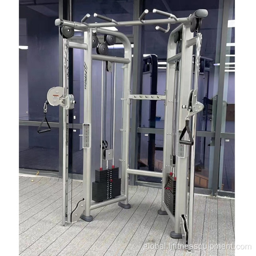 Commercial Gym Fitness Equipment Dual Adjustable Pulley
